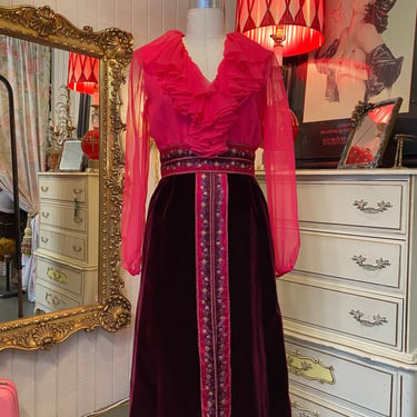 glitter dress red Scala 70114 Fitted Sequin Short Floral Beaded Cocktail Dress
