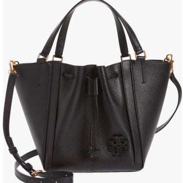 Tory Burch Women Mcgraw Dragonfly Grained Leather Bag