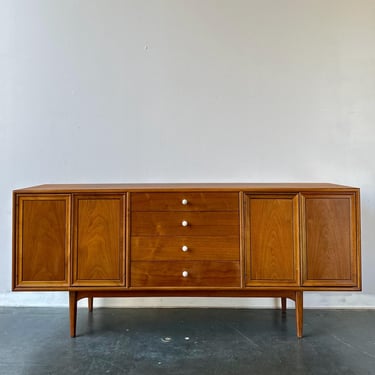 Mid Century Modern Drexel Declaration By Kipp Stewart Credenza Walnut 