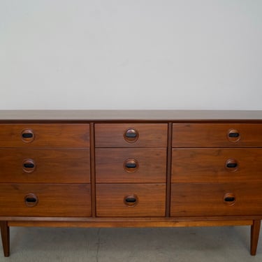 1950's Danish Modern Lowboy Dresser - Professionally Refinished! 