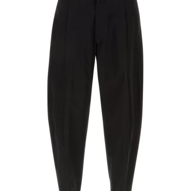 Dolce & Gabbana Men Black Stretch Gabardine Pant