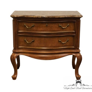 THOMASVILLE Villa Soleil Collection Italian Neoclassical Tuscan Style 37" Nightstand w. Granite Top 