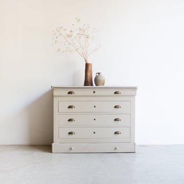 Painted Oak Dresser