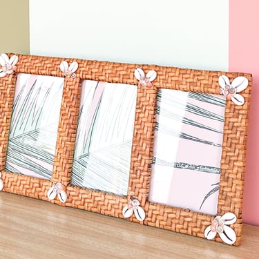 Shell Chic Trio Frame