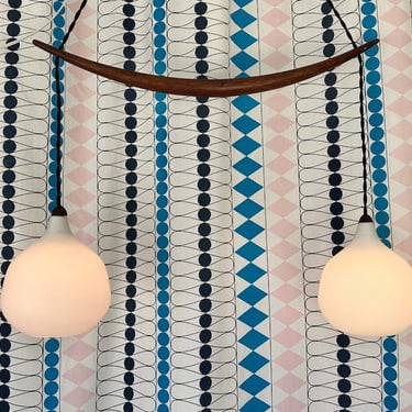 1960s Scandinavian Ceiling Light by Uno & Östen Kristiansson for Luxus