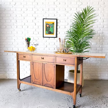 Mid-Century Modern Broyhill Brasilia Bar Cart