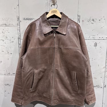 【希少】FAYCAL AMOR Y2K PLEIN SUD レザージャケット Vintage Plein Sud by Faycal Amor 2002 Brown Distressed