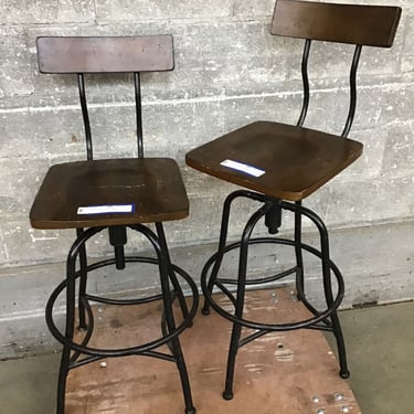 Modern Barstool Pair (Seattle)