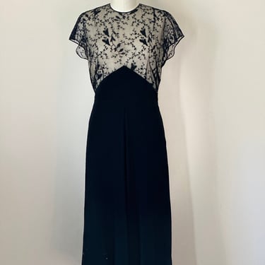 50s 60s Party Cocktail Dress Vintage Small Medium 