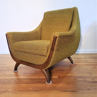 Mid Century Adrian Pearsall Style Lounge Chair 