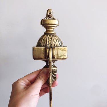 Vintage Solid Brass Door Knocker 
