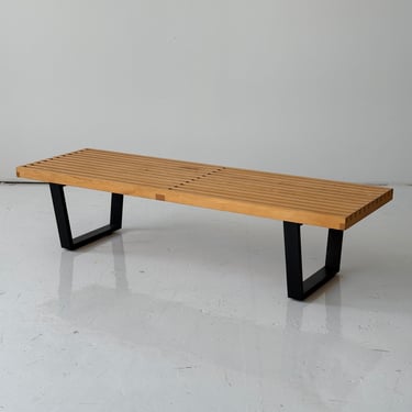 Nelson Slat Bench by George Nelson for Herman Miller