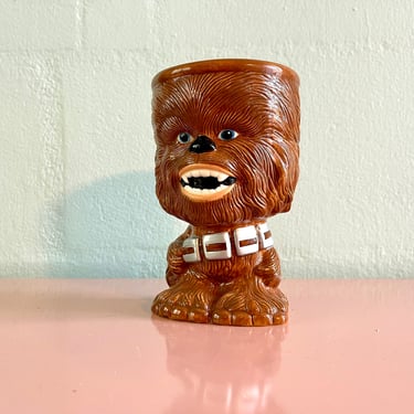 Vintage 2000 Star Wars George Lucas Chewbacca Tiki Mug by Gallerie 