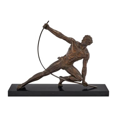 Art Deco Period “Spartiate” Archer Statue