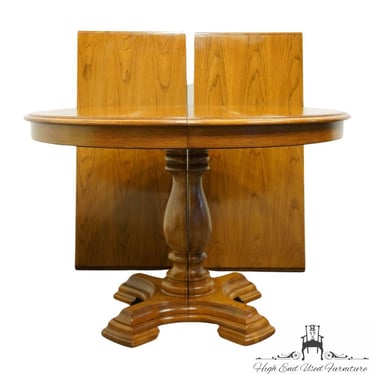 THOMASVILLE FURNITURE American Oak Collection 84" Pedestal Dining Table 