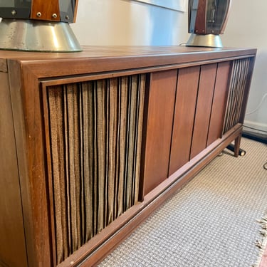 Midcentury Modern Motorola Solid State Stereo Cabinet