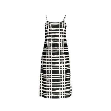 Stevie Slip Dress | Dries Plaid