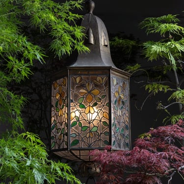 Enormous Stained Glass Lantern