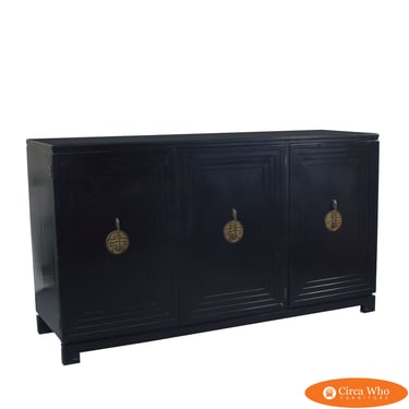 Ming Style Black Dresser