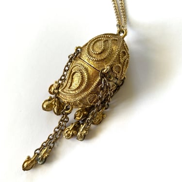 Paisley Poison Necklace Vintage