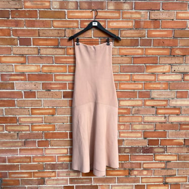 a.l.c. nude beige strapless dress / s small 