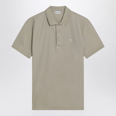 Burberry Clay-Coloured Cotton Polo Shirt Men