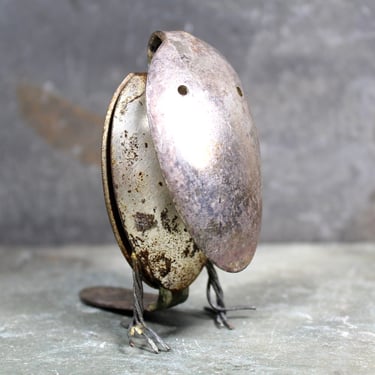 UNIQUE | One of a Kind Spoon Sculpture | Bird Made of Spoons | Handmade Unique Silver Spoon Sculpture 