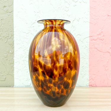 Large Tortoiseshell Vase