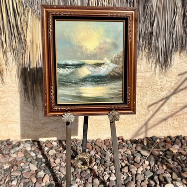 Ocean Waves - signed \u0026 framed