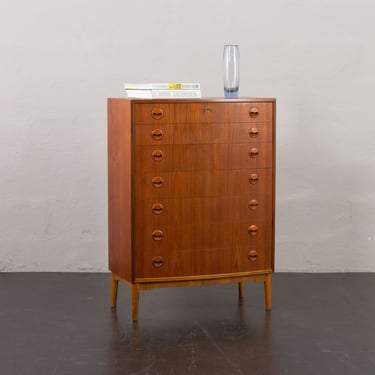 Curved front dresser by Kai Kristiansen, Denmark, 1960s 