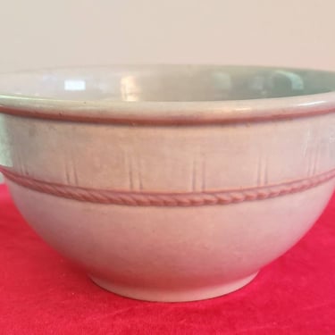 Vintage blue stoneware mixing bowl Vegetable Serving Bowl 
