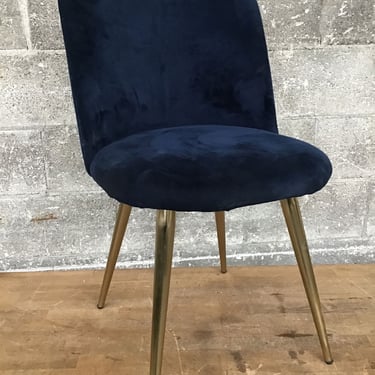 Blue Velvet Chair (Seattle)