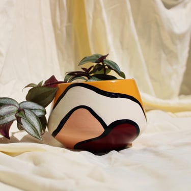 Flora Planter Pot | Ceramic | Design-Desert Days 