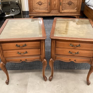 French Style Nightstand Pair