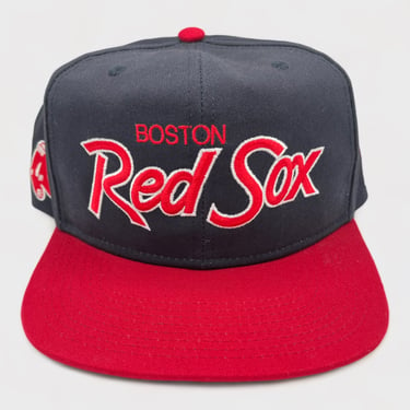 Boston Red Sox Script Snapback Hat
