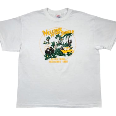 Vintage 80s “Welcome To The Jungle” Funny Nature & Animal Parody Style Graphic T-Shirt Size Large/XL 