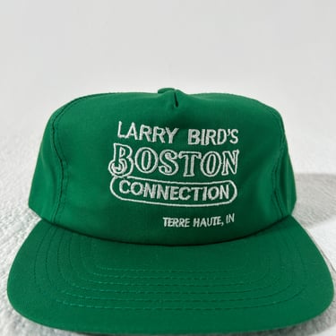 Vintage Larry Bird's Boston Connection Snapback Hat