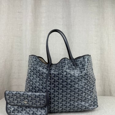Goyard Saint-Louis PM Tote in Grey