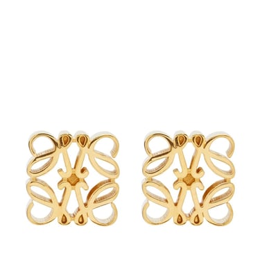 Loewe Women Anagram Silver Earrings