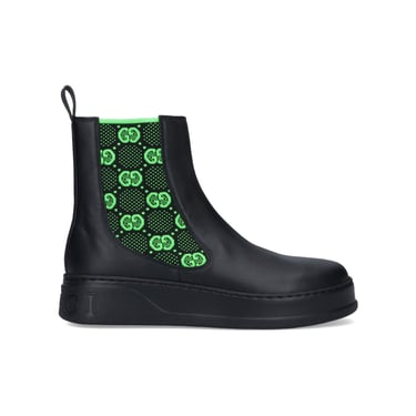 Gucci Men Gg' Ankle Boots