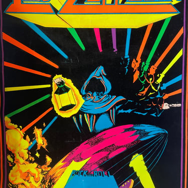 Led Zeppelin Blacklight Poster 