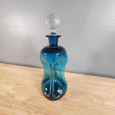 Vintage Holmegaard Glass Kluck Kluck Decanter 13" Tall 