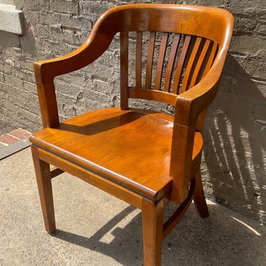 Gunlocke Banker's Chair
