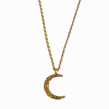 Tiny moon necklace
