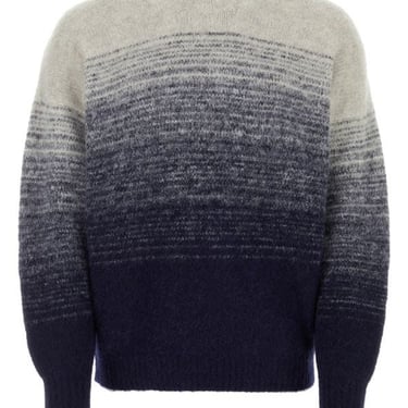 Isabel Marant Man Multicolor Stretch Alpaca Blend Drussellh Sweater