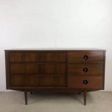 Mid Century Six Drawer Lowboy by Stanley