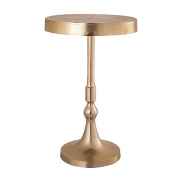 Dalloway Gold Metal Accent Table