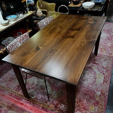 Shenandoah farm table. 60” x 33” x 30” 