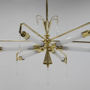 Extremely Rare Art Nouveau / Art Deco Chandelier, Austria, 1920's 