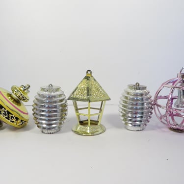 Vintage Plastic Bradford Ornaments 